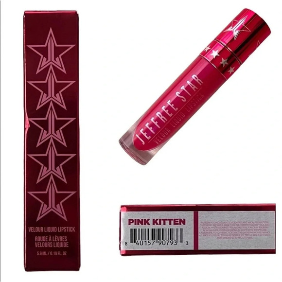 *Final Price* JEFFREE STAR VELOUR LIQUID LIPSTICK PINK KITTEN Rare NIB - Picture 2 of 3